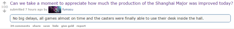 Illustration for article titled Valve's Shanghai DOTA 2 Tournament Continues To Be A Disaster